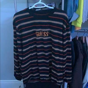 striped guess long sleeve